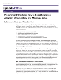 Procurement Checklist How to Boost Employee Adoption of Technology and Maximize Value  Cover